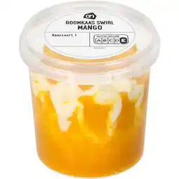 Albert Heijn AH Roomkaas swirl mango chutney aanbieding