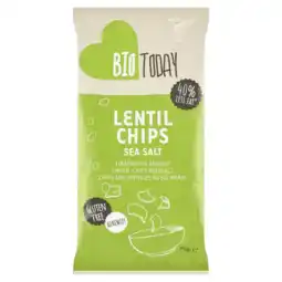 Albert Heijn BioToday Linzenchips zeezout aanbieding
