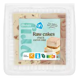Albert Heijn AH Glutenvrij Raw cakes chai&carrot cake aanbieding