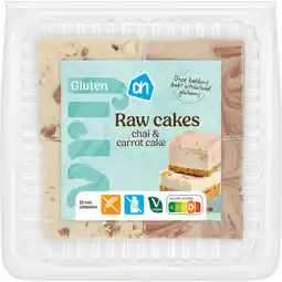 Albert Heijn AH Glutenvrij Raw cakes chai&carrot cake aanbieding