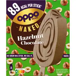 Albert Heijn Oppo Brothers Naked hazelnut chocolate aanbieding