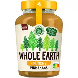 Albert Heijn Whole earth Crunchy pindakaas aanbieding