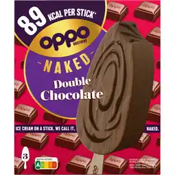 Albert Heijn Oppo Brothers Naked double chocolate aanbieding