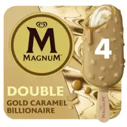 Albert Heijn Magnum Double gold caramel billionaire aanbieding