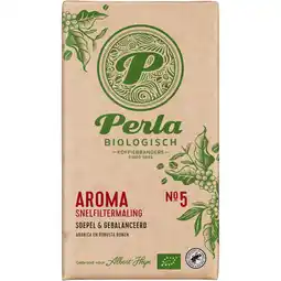 Albert Heijn Perla Biologisch Aroma snelfiltermaling aanbieding
