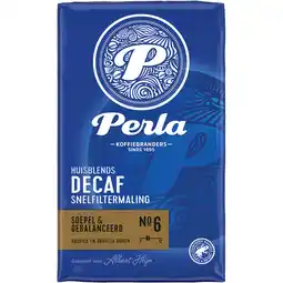 Albert Heijn Perla Huisblends Decaf snelfiltermaling aanbieding