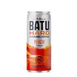 Albert Heijn Batu Hard kombucha peach aanbieding
