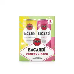 Albert Heijn Bacardi Variety 4-pack aanbieding