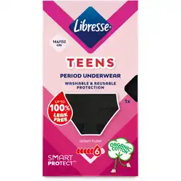 Albert Heijn Libresse Teens period underwear 146/152cm aanbieding