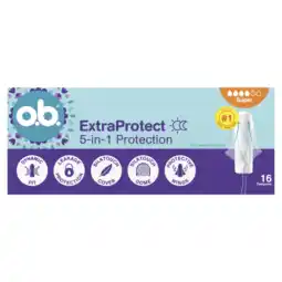 Albert Heijn o.b. Pro comfort 5-in-1 protection super aanbieding