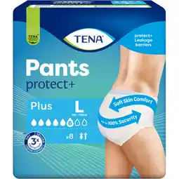Albert Heijn Tena Pants protect+ plus L aanbieding
