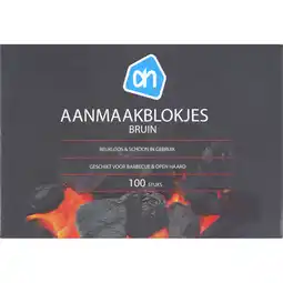 Albert Heijn AH Aanmaakblokjes bruin aanbieding
