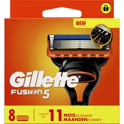Albert Heijn Gillette Fusion5 navulmesjes aanbieding