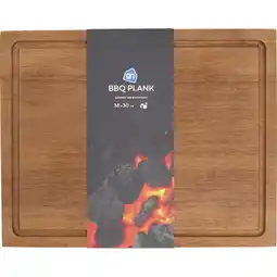 Albert Heijn AH Houten plank acacia recht 38x30cm aanbieding