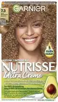 Bol.com Garnier Nutrisse Ultra Crème 7.3 - Goudblond - Intens voedende permanente haarkleuring aanbieding