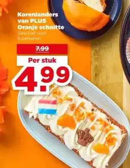 PLUS Korenlanders van plus oranje schnitte aanbieding
