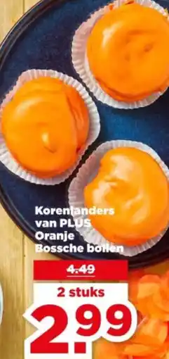 PLUS Korenlanders van plus oranje bossche bollen aanbieding