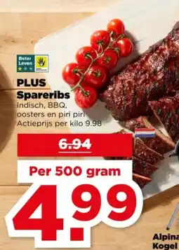 PLUS Plus Spareribs aanbieding