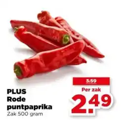 PLUS Plus Rode puntpaprika aanbieding