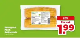PLUS Biologisch Plus Suikermais aanbieding