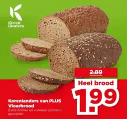 PLUS Korenlanders van Plus Vloerbrood aanbieding