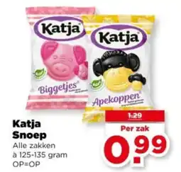 PLUS Katja Snoep aanbieding