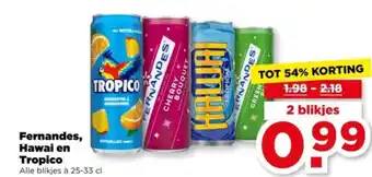 Fernandes, Hawai en Tropico