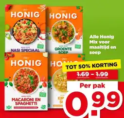 PLUS Alle Honig Mix voor maaltijd en soep aanbieding