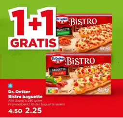 PLUS Dr. Oetker Bistro baguette aanbieding