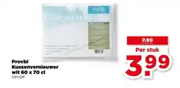PLUS Provbi Kussenvernieuwer wit aanbieding