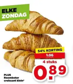 PLUS Plus Roomboter croissant klein aanbieding