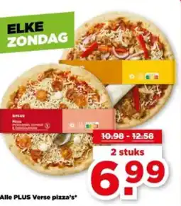 PLUS Alle PLUS Verse pizza's aanbieding