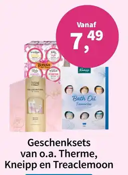 Plein.nl Geschenksets van o.a. Therme, Kneipp en Treaclemoon aanbieding