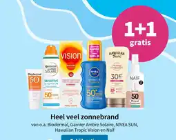 Plein.nl Heel veel zonnebrand aanbieding