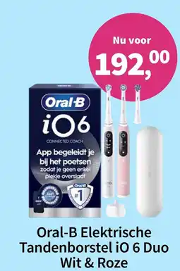 Plein.nl Oral-B Elektrische Tandenborstel iO 6 Duo aanbieding