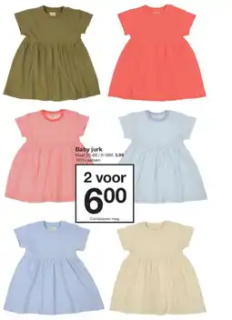 Zeeman Baby jurk aanbieding