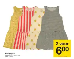 Zeeman Kinder jurk aanbieding