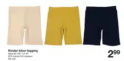 Zeeman Kinder biker legging aanbieding