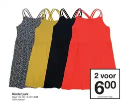 Zeeman Kinder jurk aanbieding