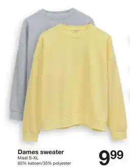Zeeman Dames sweater aanbieding