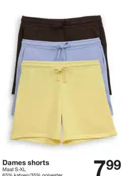 Zeeman Dames shorts aanbieding