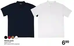 Zeeman Heren polo aanbieding