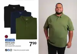 Zeeman Heren polo aanbieding