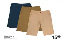 Zeeman Heren shorts aanbieding