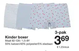 Zeeman Kinder boxer aanbieding
