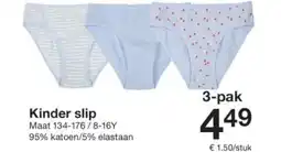 Zeeman Kinder slip aanbieding