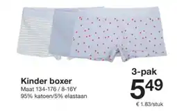 Zeeman Kinder boxer aanbieding