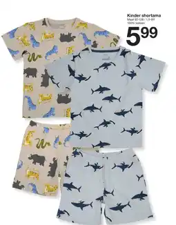 Zeeman Kinder shortama aanbieding