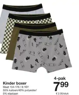 Zeeman Kinder boxer aanbieding