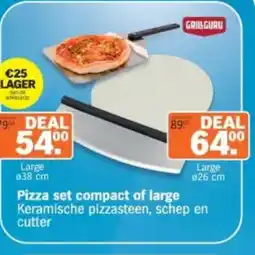 Albert Heijn Pizza set compact of large aanbieding